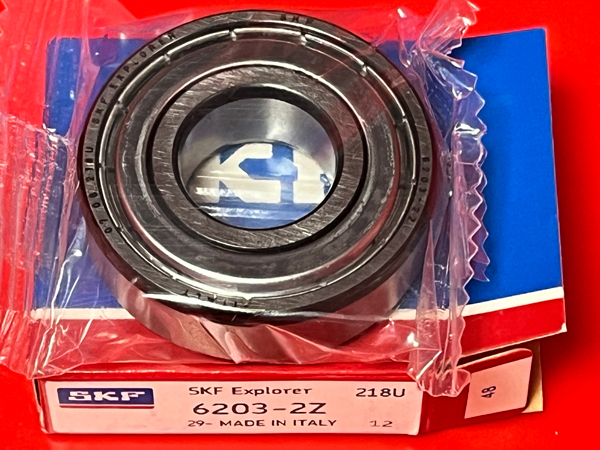 Подшипник 6203-2Z SKF аналог 80203 размеры 17x40x12