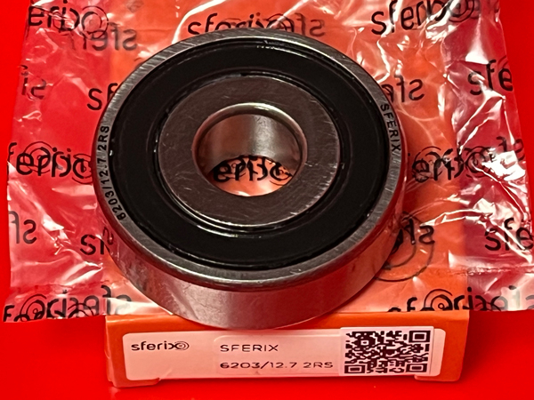 Подшипник 6203/12,7-2RS SFERIX размеры 12,7x40x12