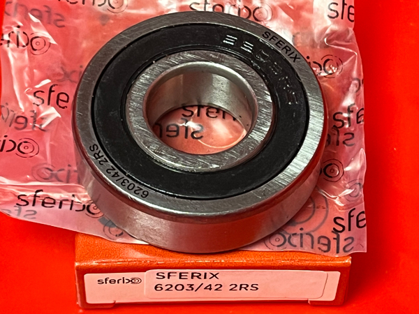 Подшипник 6203/42-2RS SFERIX размеры 17x42x12