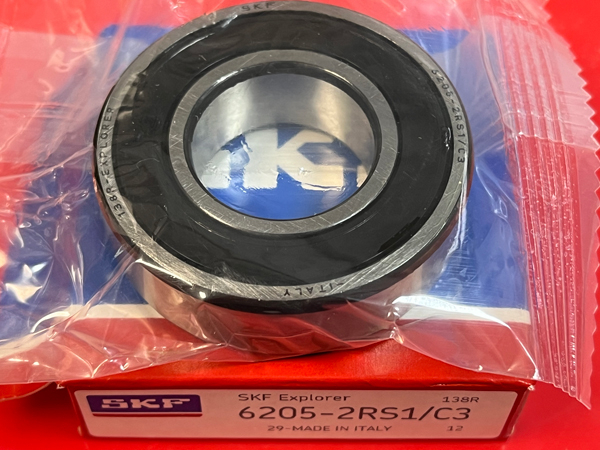 Подшипник 6205-2RS1/C3 SKF аналог 180205 размеры 25/52/15