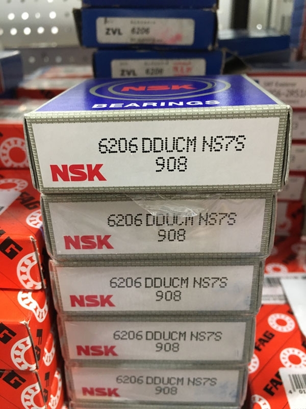 Подшипник 6206 DDU NSK аналог 180206 размеры 30х62х16