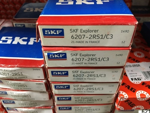 Подшипник 6207-2RS 1 C3 SKF аналог 180207 размеры 35*72*17