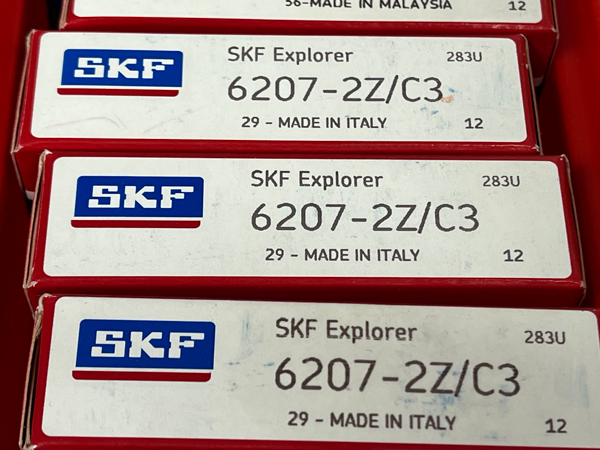 Подшипник 6207-2Z/C3 SKF аналог 70-80207 размеры 35*72*17