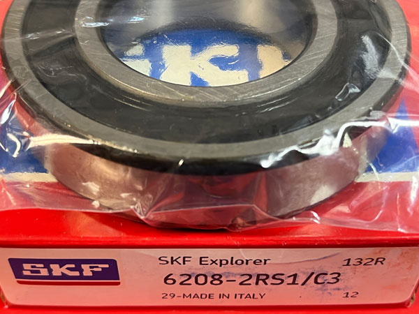 Подшипник 6208-2RS1/C3 SKF размеры 40x80x18