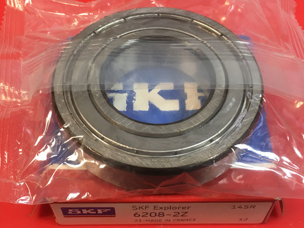 Подшипник 6208-2Z SKF аналог 80208 размеры 40х80х18