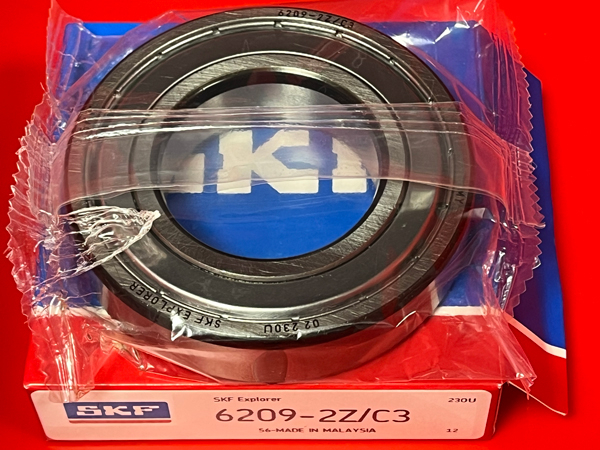 Подшипник 6209-2Z/C3 SKF аналог 70-80209 размеры 45x85x19