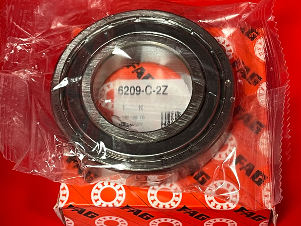 Подшипник 6209-C-2Z FAG аналог 80209 размеры 45x85x19