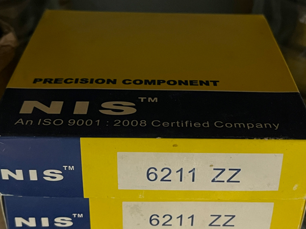 Подшипник 6211-2Z NIS аналог 80211 размеры 55*100*21