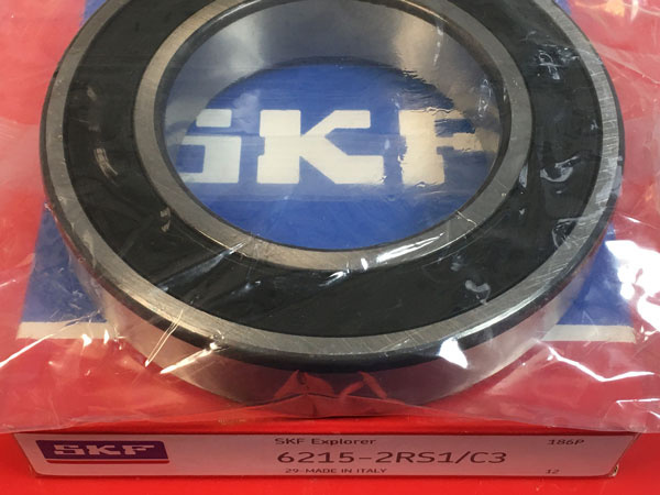 Подшипник 6215-2RS 1 C3 SKF аналог 180215 размеры 75*130*25