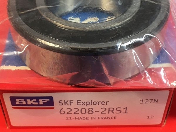 Подшипник 62208-2RS 1 SKF аналог 180508 размеры 40*80*23