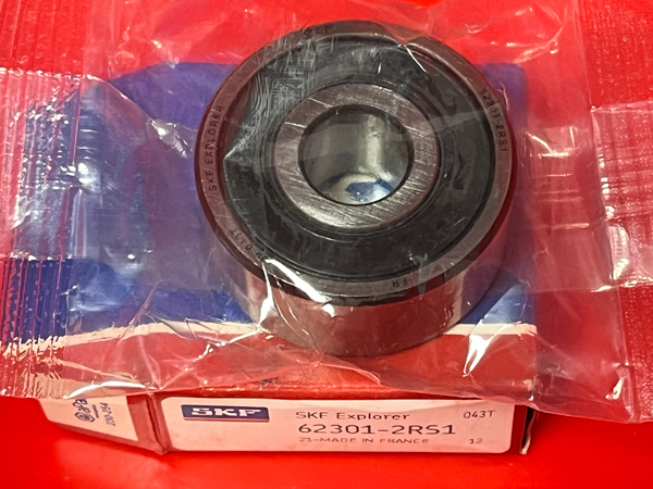 Подшипник 62301-2RS1 SKF аналог 180601 размеры 12x37x17