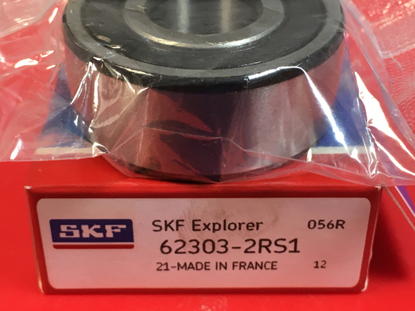 Подшипник 62303-2RS 1 SKF аналог 180603 размеры 17*47*19