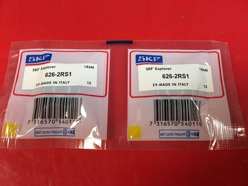 Подшипник 626-2RS1 SKF аналог 180026 размеры 6x19x6