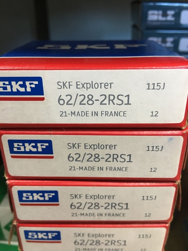 Подшипник 62/28-2RS 1 SKF размеры 28*58*16