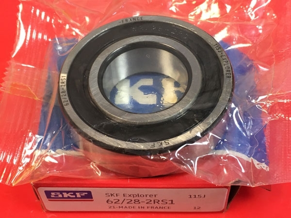 Подшипник 62/28-2RS1 SKF размеры 28x58x16