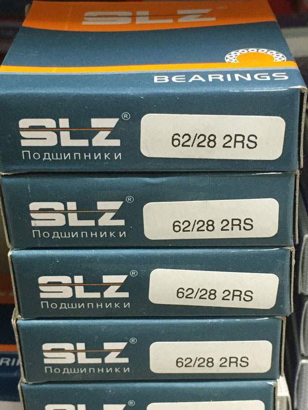 Подшипник 62/28-2RS SLZ размеры 28*58*16