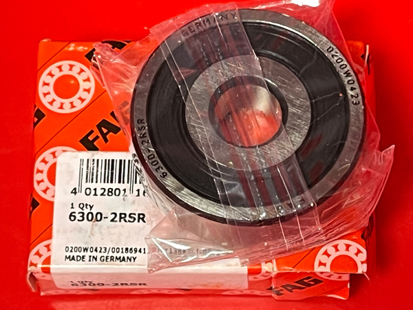 Подшипник 6300-2RSR FAG аналог 180300 размеры 10x35x11