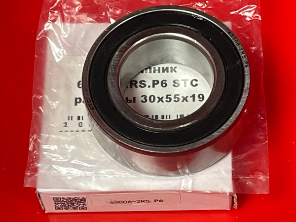 Подшипник 63006-2RS.P6 STC размеры 30x55x19