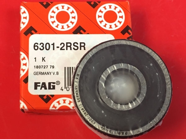 Подшипник 6301-2RSR FAG аналог 180301 размеры 12x37x12