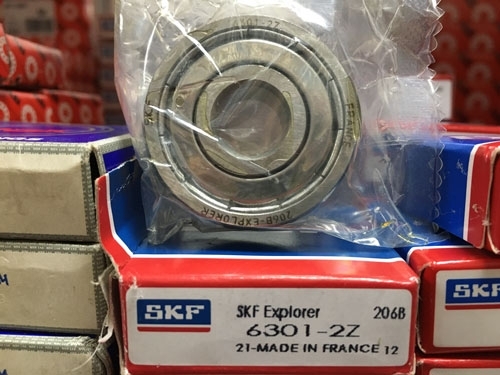 Подшипник 6301-2Z SKF аналог 80300 размеры 12*37*12