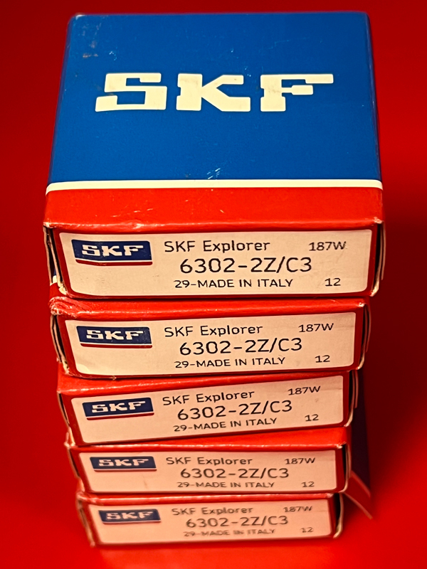 Подшипник 6302-2Z/C3 SKF аналог 70-80302 размеры 15*42*13