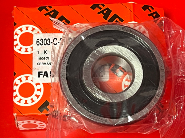 Подшипник 6303-C-2HRS-C3 FAG аналог 70-180303 размеры 17x47x14