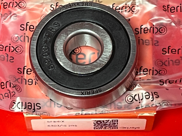Подшипник 6303/15-2RS SFERIX размеры 15x47x14