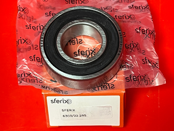 Подшипник 6303/22-2RS SFERIX размеры 22x47x14