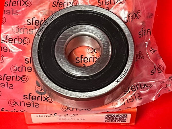 Подшипник 6304/17-2RS SFERIX размеры 17x52x15