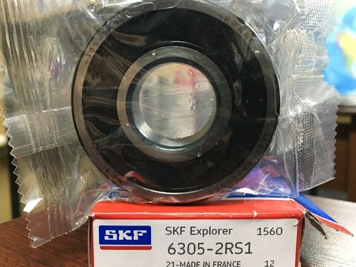 Подшипник 6305-2RS1 SKF аналог 180305 размеры 25x62x17