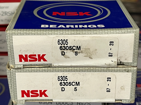 Подшипник 6305CM NSK аналог 305 размеры 25x62x17