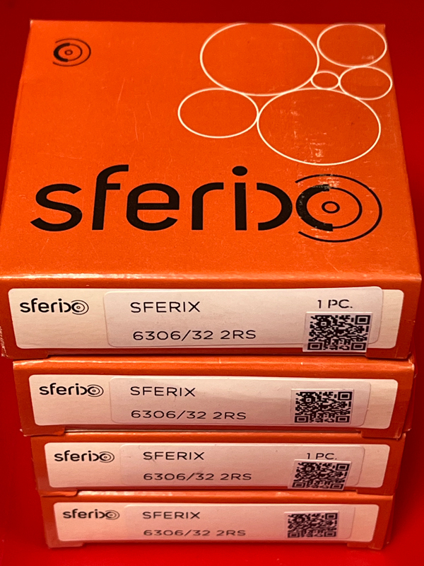 Подшипник 6306/32-2RS SFERIX размеры 32*72*19