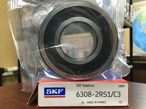 Подшипник 6308-2RS 1 C3 SKF аналог 180308 размеры 40*90*23