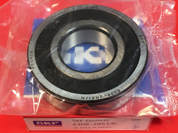 Подшипник 6308-2RS1/N SKF аналог 50308 размеры 40*90*23