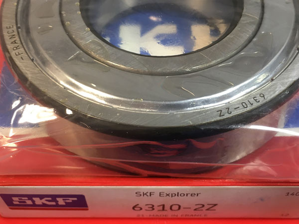 Подшипник 6310-2Z SKF аналог 80310 размеры 50x110x27