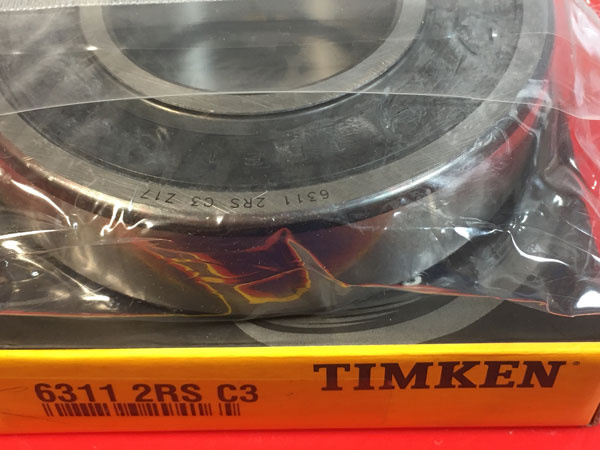 Подшипник 6311 2RS C3 TIMKEN аналог 180311 размеры 55x120x29