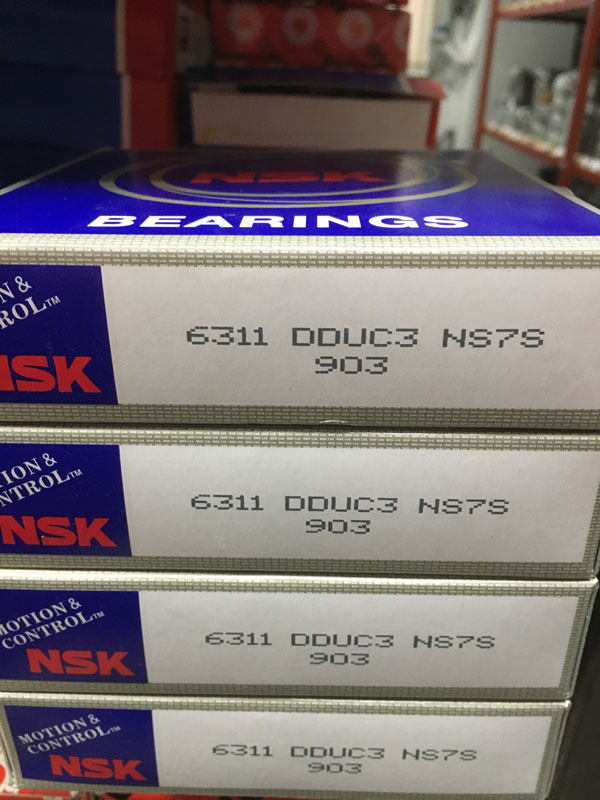 Подшипник 6311 DDU C3 NSK аналог 180311 размеры 55*120*29