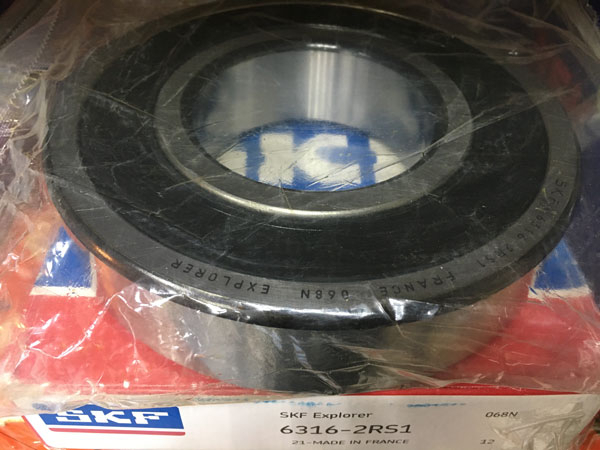 Подшипник 6316-2RS1 SKF аналог 180316 размеры 80x170x39