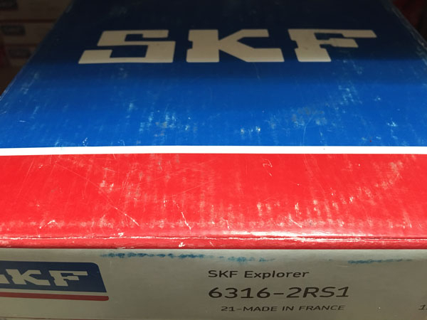 Подшипник 6316-2RS1 SKF аналог 180316 размеры 80*170*39