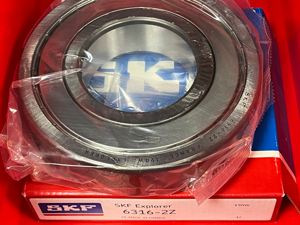Подшипник 6316-2Z SKF аналог 80316 размеры 80x170x39