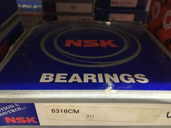 Подшипник 6316СМ NSK аналог 316 размеры 80*170*39