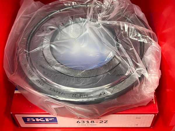 Подшипник 6318-2Z SKF аналог 80318 размеры 90x190x43