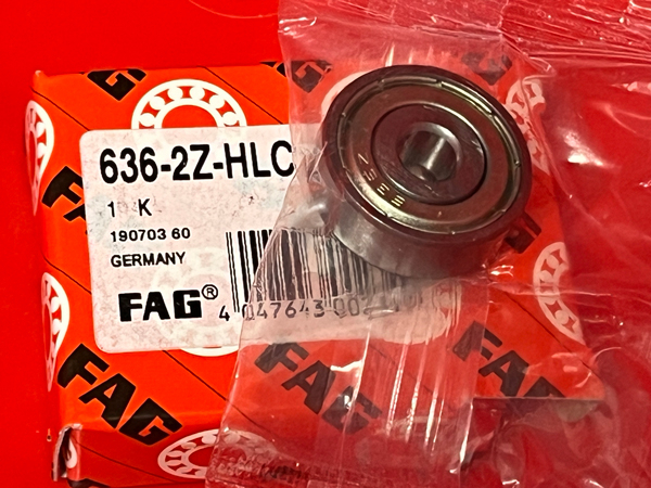 Подшипник 636-2Z-HLC FAG аналог 80036 размеры 6x22x7