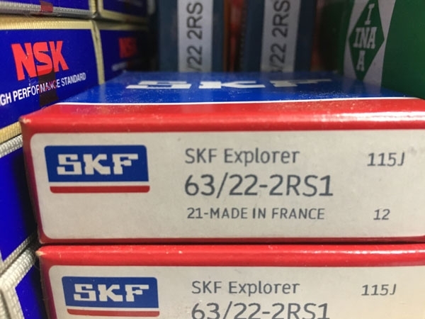 Подшипник 63/22-2RS 1 SKF размеры 22*56*16