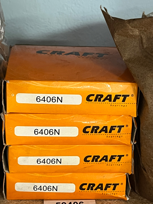 Подшипник 6406N CRAFT аналог 50406 размеры 30*90*23