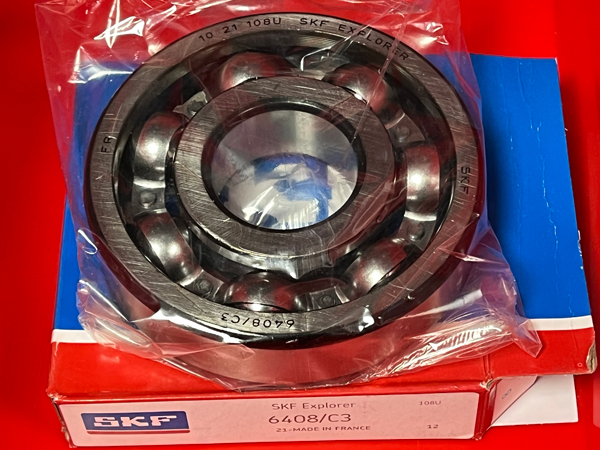 Подшипник 6408/C3 SKF аналог 70-408 размеры 40x110x27