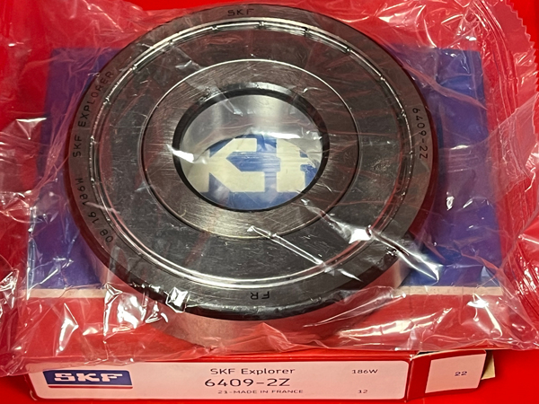 Подшипник 6409-2Z SKF аналог 80409 размеры 45x120x29
