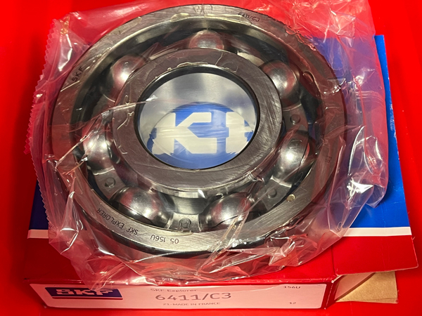 Подшипник 6411/C3 SKF аналог 70-411 размеры 55x140x33