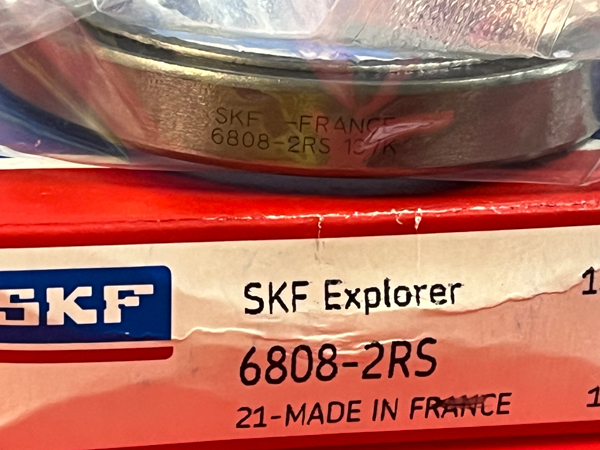 Подшипник 6808-2RS SKF аналоги 1180808, 61808-2RS, 1000808-2RS размеры 40x52x7