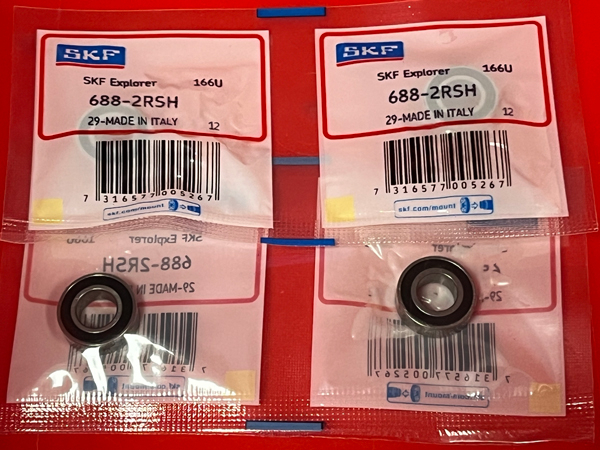 Подшипник 688-2RSH SKF аналоги 618/8-2RS, 1180088, 1000088-2RS размеры 8x16x5